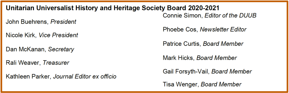 Board names 2020-2021